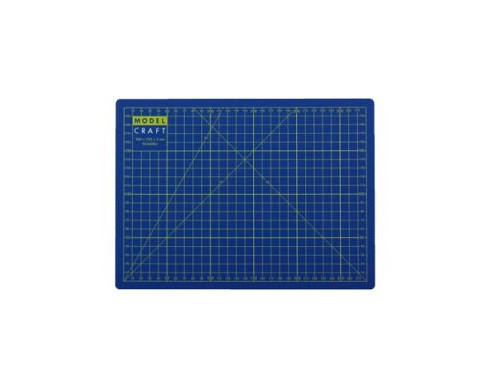  Modelcraft A4 Cutting Mat Blue/Yellow 