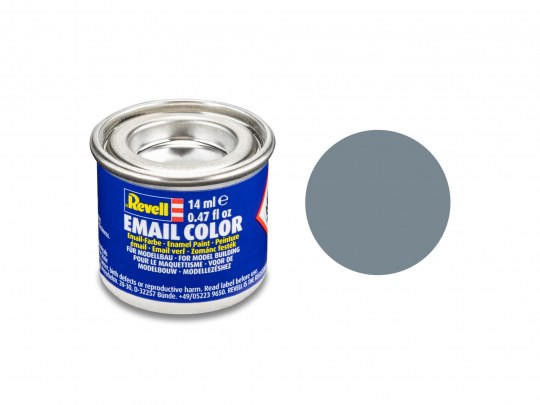 Revell 14ml 57 Enamel Matt Grey Paint 