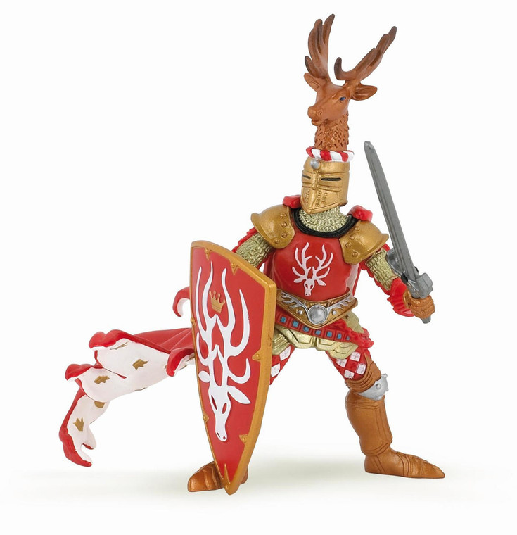  Papo Toys Red Stag Knight 