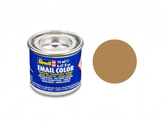  Revell 14ml 88 Enamel Matt Ochre Brown Paint 