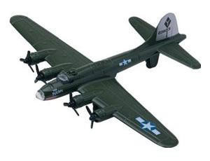  Motor Max Sky Wings B17 Flying Fortress Diecast Aircraft Model 