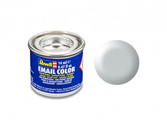  Revell 14ml 371 Enamel Silk Light Grey Paint 