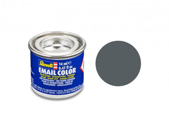  Revell 14ml 77 Enamel Matt Dust Grey Paint 