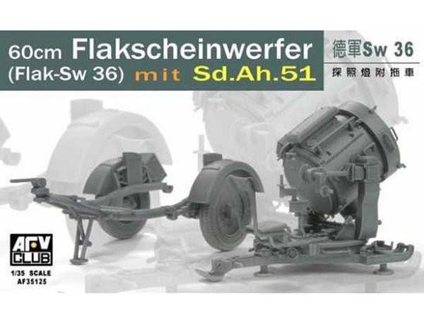 AFV Club 1/35 German SW-36 Searchlight Model Kit 