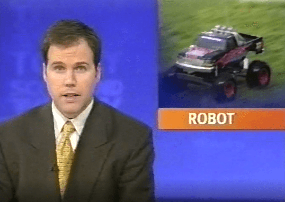 RC cars at international rugby