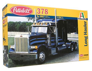 Maquette Italeri 1/24 Peterbilt 378 Long Hauler - Kit IT3857