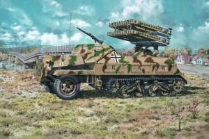 13点 BT-42/クルセーダーMK.III/TIGER I/Sd.Kfz.2他 Roden 1/72 Sd.Kfz.4/1 Panzerwerfer 42 Late Production - Wonderland