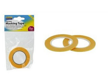Modelcraft Precision Masking Tape 2mm x 18m - Pack of 2
