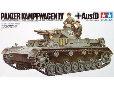 Tamiya 1/35 Pz.Kpfw.IV Ausf.F Panzer IV - Wonderland Models, TA35374