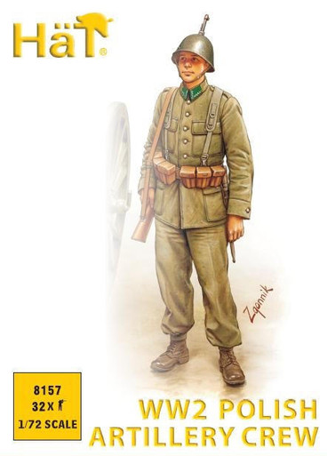 Hat Industrie 1/72 WWII Polish Artillery Crew