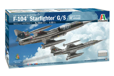 Italeri 1/32 Lockheed F-104G Recce Upgraded Edition