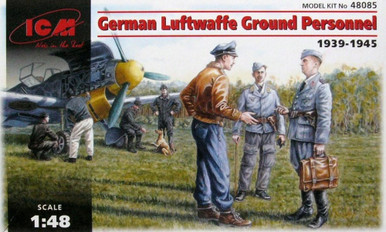 ICM 1/48 WWII Luftwaffe Ground Personnel 1939-1945