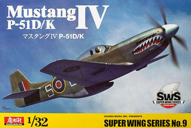 Zoukei Mura 1/32 North American P-51D/K Mustang IV RAF Model