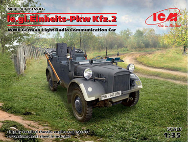 ICM 1/35 le.gl.Einheitz-Pkw Kfz.2