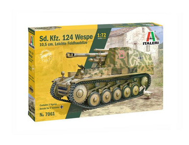Italeri 1/72 Sd.Kfz.124 Wespe 10.5cm