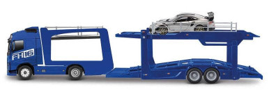 Burago 1/43 Volvo FH16 Globetrotter 750 XXL Multicar Carrier Blue