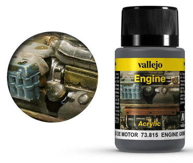 Vallejo Acrylic Weathering Effects 40ml Engine Grime - Wonderland ...