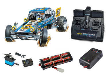 Tamiya RC Wild One Blockhead Motors Super Package Deal 