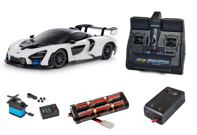 Tamiya RC McLaren Senna TT-02 Super Package Deal - Wonderland