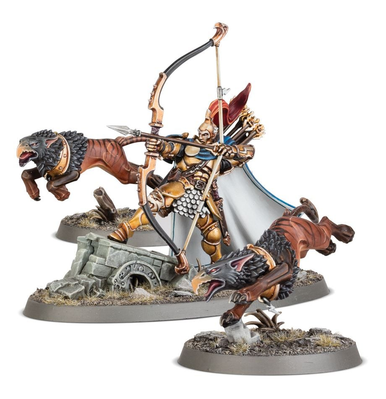 Games Workshop Age of Sigmar Stormcast Eternals Knight-Judicator with Gryph-Hounds
