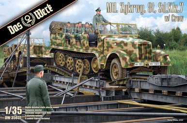 Das Werk 1/35 Mtl.Zgkrwg. 8t Sd.Kfz.7 with Crew