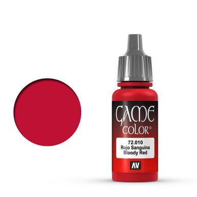 Vallejo 17ml Game Color 010 Blood Red