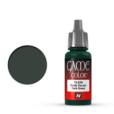 Vallejo 17ml Game Color 028 Dark Green