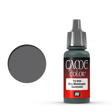 Vallejo 17ml Game Color 054 Gunmetal