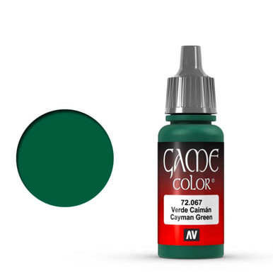 Vallejo 17ml Game Color 067 Cayman Green