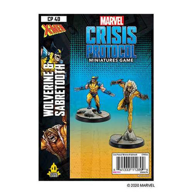 Atomic Mass Games Marvel Crisis Protocol: Wolverine and Sabretooth
