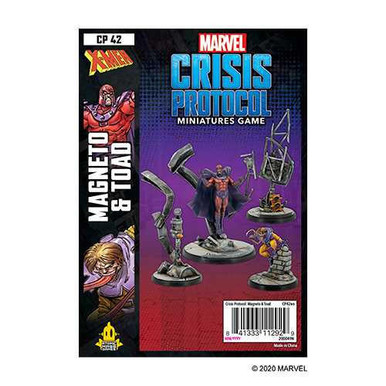 Atomic Mass Games Marvel Crisis Protocol: Magneto & Toad