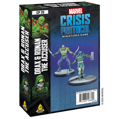 Atomic Mass Games Marvel Crisis Protocol: Drax and Ronan the Accuser