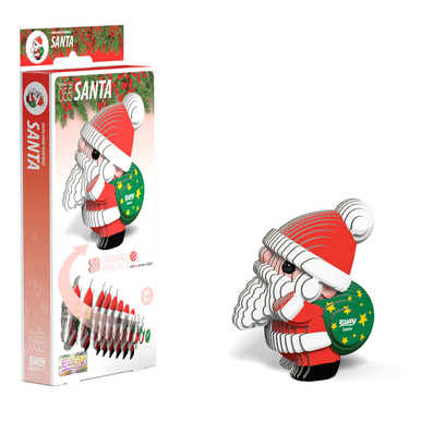 Eugy 55 Santa Card 3D Puzzle