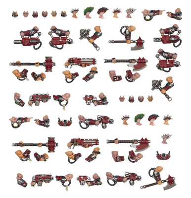 Games Workshop Necromunda Weapons & Upgrades - Goliath