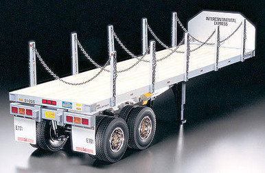 Tamiya RC 1/14 Flatbed Trailer Model Kit - Wonderland Models