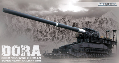 Soar Art Workshop 1/35 80cm Dora Heavy Railway Gun