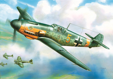 Zvezda 1/144 Messerschmitt Bf 109F-2