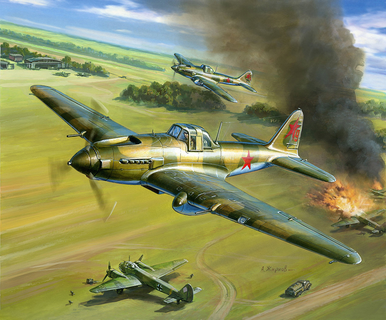 Zvezda 1/144 Ilyushin Il-2 Stormovik