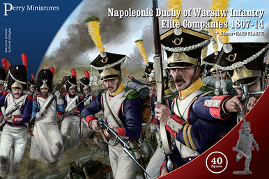 Perry Miniatures Elite Companies French Infantry – 28mm Plastic Figures (40 Pcs)
