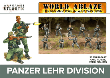 Wargames Atlantic 28mm World Ablaze - WWII German Panzer Lehr