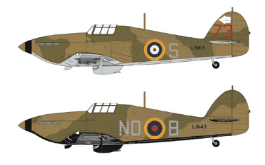 Airfix 1/72 Hawker Hurricane Mk.I