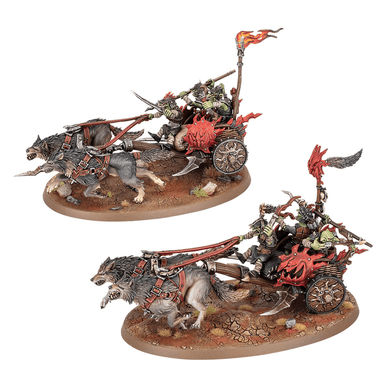 Games Workshop Age of Sigmar - Gloomspite Gitz - Gitmob - Sunsteala Wheelas