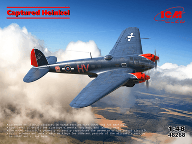 ICM 1/48 Heinkel He 111H-20 - Captured