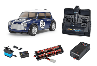 Tamiya 1/10 RC Mini Cooper Racing MB-01 Super Package Deal