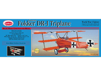 guillow-116-fokker-dr-1-