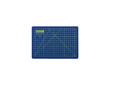 Modelcraft A5 Cutting Mat Blue/Yellow