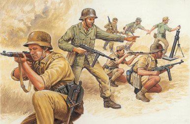 Italeri 1/72 WWII German Afrika Corps