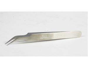 HG Angled Tweezers Round Tip