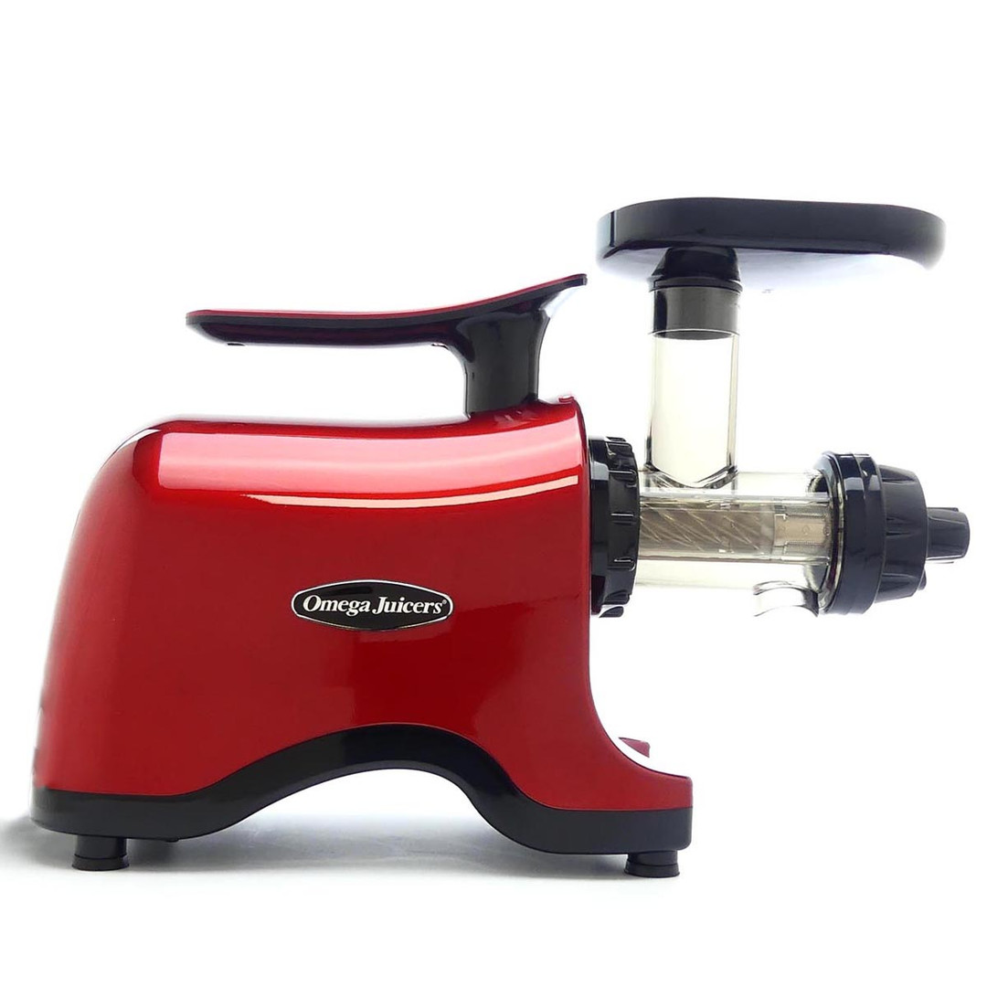 Omega TWN30S Twin Gear Slow Juicer in Red Energise Your Life