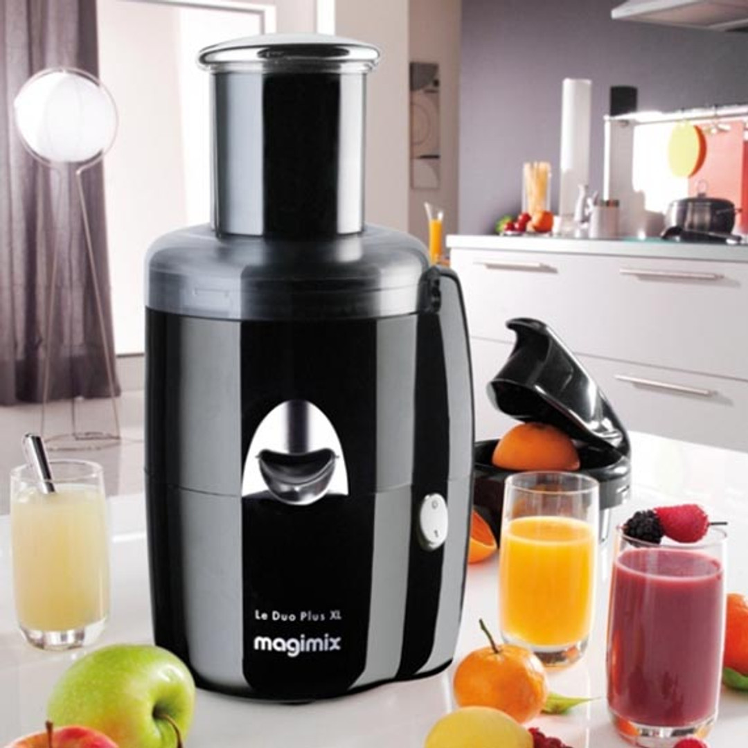 Magimix le Duo Plus XL Centrifugal Juicer in Black Energise Your Life